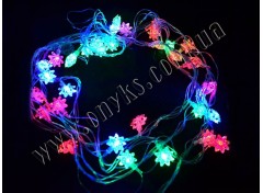 Светодиодная гирлянда "Снежинка" 30 LED IP33